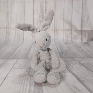 Jellycat Grey Stella Bunny 7" Lavender Rabbit Kids Soft Plush Stuffed Animal Toy